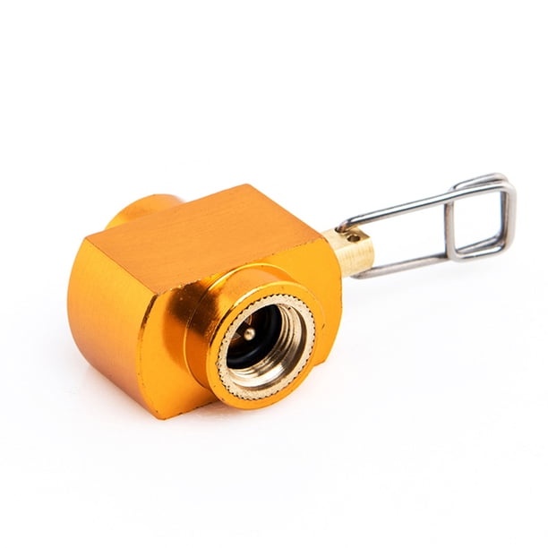 Recarga De Gasolina Camping Kit de adaptador de tanque de butano para cocina de Picnic de Gas con válvula de recarga de Gas para acampar al aire libre