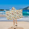 thumbnail image 5 of Toddler Hooded Beach Towel 24x50 Kids Bath Towels Soft Quick Dry for Swim Pool Boys Girls Vases Sofas Cabinets, 5 of 7