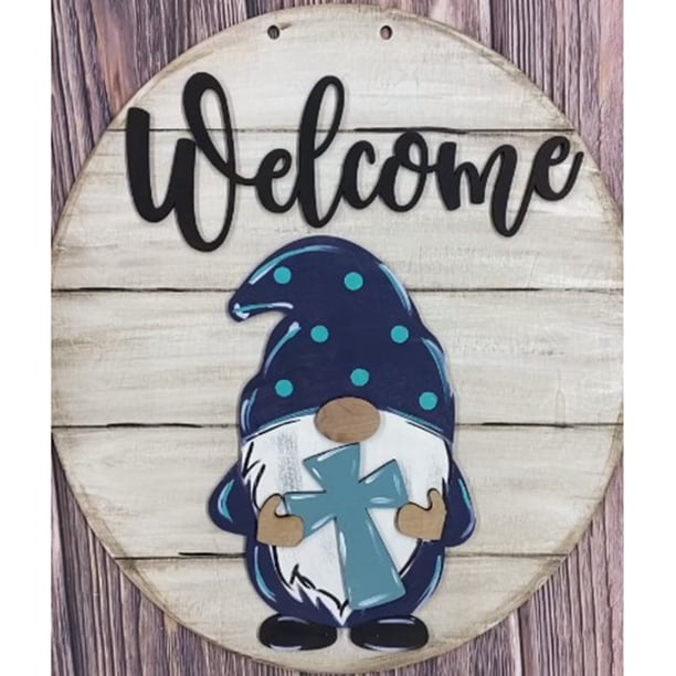 Taladro para pintar con diamantes (DB1802) Dibujos animados de gnomos Redondo completo con bolsa de 20 diamantes de imitación (WT371) 40x50cm Hugtrwg Para estrenar