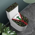 thumbnail image 2 of HELLHERO Durable for Hotel Home Soft Bathroom Toilet Cozy Set Fits All Toilet Shapes Adjustable Washable, 2 of 4
