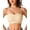 Beige, variant on A AGROSTE Strapless Bras for Women Push Up Supportive Bandeau Jelly Bra Non Slip Seamless Wireless Padded Tube Bra Invisible Comfortable