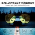 thumbnail image 2 of Gafas de sol SUNGAIT SGT285YS-HKHP con visión nocturna polarizada amarilla, 2 of 6