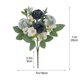 thumbnail image 3 of Ramo de flores artificiales para decoración del hogar y bodas – Gran arreglo floral imitado de 28 cm para centros de mesa, fiestas, oficina, jardín, 3 of 7