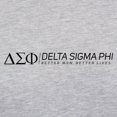 thumbnail image 3 of CafePress - Delta Sigma Phi Black Logo Long Sleeve T Shirt - Womens Baseball Tee, 3 of 4