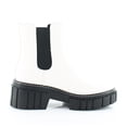 thumbnail image 3 of Madden Girl Womens Pheobe Leather Lug Sole Chelsea Boots, 3 of 8