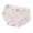 Pink, variant on Ice Silk Seamless Bow Lace Panties for Women - Bare Cotton Crotch Briefs, Summer Thin Mid Waist Base Layer for Daily Wear