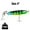 Green Striped, variant on UFISH Whopper Plopper Topwater Bass Fishing Lure, 360 Rotating Tail Pike Bait