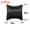 Black, variant on Unique Bargains 2-Pack Satin Silk Pillow Shams Covers, 26" x 26" White