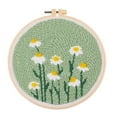 thumbnail image 1 of Punch Needle Embroidery Starter Kits Punch Needle Fabric With Pattern Embroidery Hoop Punch Needle Tool Kit For Craft Lovers, 1 of 4