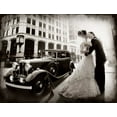 thumbnail image 2 of Laudin, Dmitry 18x15 White Modern Wood Framed Museum Art Print Titled - Gangster Wedding, 2 of 4