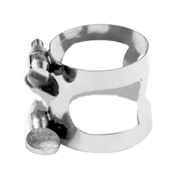 GLFILL 1 Pce Clip de Saxophone Clips Métalliques Fixation Vis Simples Réglables pour Équipement de Bouche Alto Sax Argent