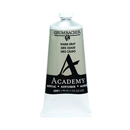 CHARTPAK, INC. C091 ACADEMY ACRYLIC WARM GRAY 3OZ