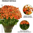 thumbnail image 3 of Funsdecor Artificial Mums - Fall Mums Artificial Flowers Outdoor, Mums for Outdoor Planters - UV Resistant Waterproof Windproof Never Faded for Indoor Outdoor Decor, 3 of 8