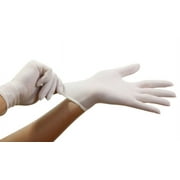 Disposable Latex Gloves, Comfortable to Wear Cleaning Gloves 100Pcs Neutral (Medium)