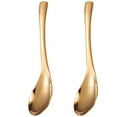 thumbnail image 1 of Cuchara para cena, cucharas de acero inoxidable, cucharas de Metal duraderas, cucharada, cucharas para cubiertos, uso para el hogar, restaurante, 1 of 5