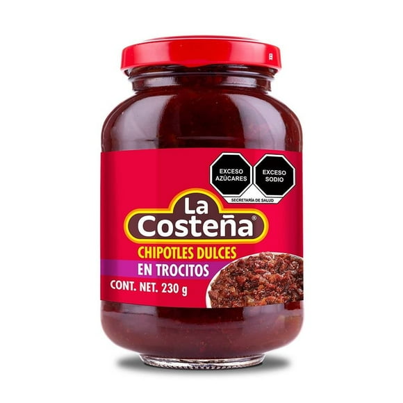 Chiles chipotles La Costeña dulces en trocitos 230 g