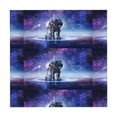 thumbnail image 6 of Wukai Astronauts Start Running Waterproof Tablecloth for Kitchen Dining, Fits Square Tables for 2-4 Seats -54"x54", 6 of 7
