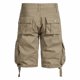 thumbnail image 5 of Pantalones para Hombre con Bolsillos Y Cintura Elástica, Botón Casual Clásico, Pantalones Cortos de Carga de Verano para Hombres, 5 of 9