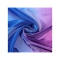 thumbnail image 4 of INSPIRE CHIC Women's Gradient Color Satin Scarves Colorful Lightweight Soft Neckerchief Hijab Head Scarf Wraps Shawl 70.9"x35.4" Gradient-7, 4 of 6