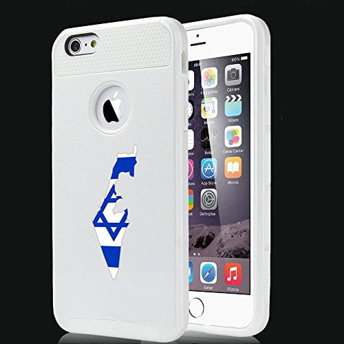 Apple iPhone SE Shockproof Impact Hard Soft Case Cover Israel Israeli Flag...