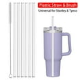 thumbnail image 6 of 1Sets  Reusable Drinking 9mm Replacement Straw Cup Straw Straight Plastic Straws 10 STRAWS WITH 1 BRUSH, 6 of 8