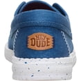 thumbnail image 6 of HEYDUDE Women Wendy Cru Stretch Canvas , Ensign Blue, 12, 6 of 6