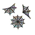 thumbnail image 2 of Hogar y cocina, Decoración del hogar, Decoración navideña, 3 pegatinas de telaraña de araña de Halloween, pegatinas de arcoíris, adecuadas para decoración de ventanas, pegatinas de PVC, 2 of 9