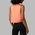 thumbnail image 4 of CAIXIA Tank Tops for Women Racerback Sleeveless Tank Tops for Women Crewneck Camisole Yoga Running Shirts for Women Stretch Gym Clothes,Orange, 4 of 6
