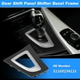 thumbnail image 2 of Unique Bargains Gear Shift Panel Shifter Bezel Frame Cover for BMW 3 4 Series F30 F31 F34 F35 F32 F33 F36 No.51169234131 Carbon Fiber Pattern Center Console Control Panel Trim, 2 of 7