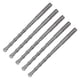 thumbnail image 4 of Broca de martillo rotativo de 5 uds., 160mm de longitud, 2 flautas, punta de carburo autocentrante, brocas de impacto para ladrillo, piedra, hormigón, 4 of 8