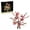 E, variant on Flower Bouquet Building Blocks – Rose, Orchid & Wildflower – Eternal Flower Kit – Botanical Collection – Artificial Flowers for Home Decor – DIY
