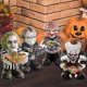 thumbnail image 3 of Porta caramelos para Halloween, decoración de gnomo de jardín de película de terror, dispensador de caramelos de muñeca de terror de resina, para colocar dulces, 3 of 3