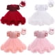 thumbnail image 2 of Vestido de lentejuelas con lazo para niños, vestidos de fiesta de cumpleaños para niñas, disfraz infantil, ropa de princesa, diadema, tutú, vestidos 18M Gao Jinjia LED, 2 of 2