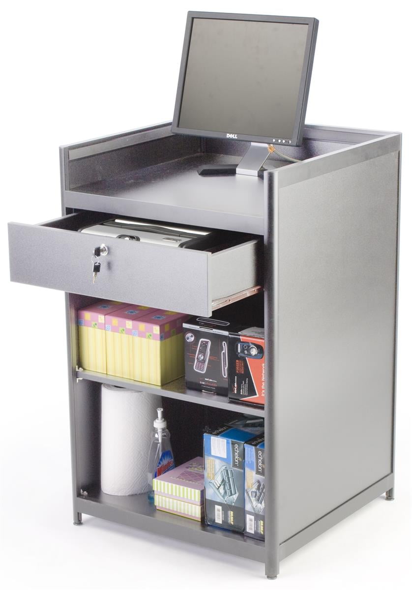 portable cash register stand