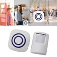thumbnail image 2 of Business use motion sensor doorbell, outdoor doorbell kit wireless lane alarm: with 1 plug-in receiver and motion sensor detector, 2 of 5