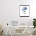 thumbnail image 2 of Stupell Industries Blue Hydrangea In Bloom Black Framed Floater Canvas Wall Art design by Danielle Murray, 21 x 17, 2 of 9