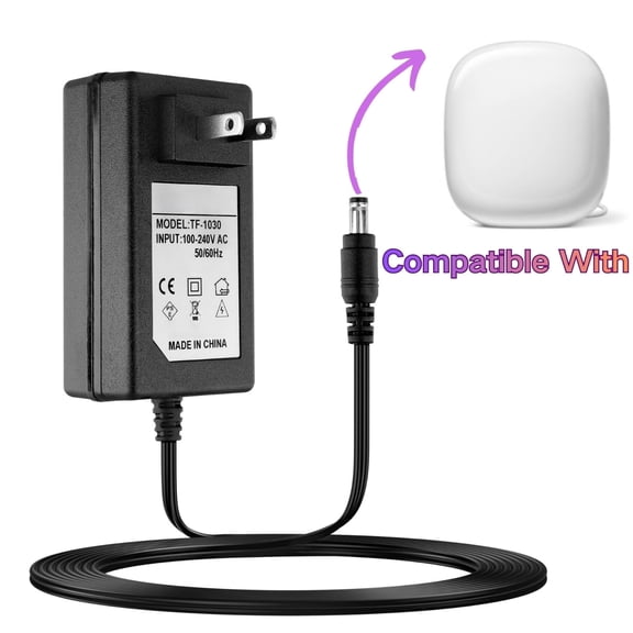 Amxwccy AC Charger Power Supply Adapter GKC2H 10V 2.25A Compatible with Google Nest Wifi Pro
