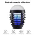 thumbnail image 2 of 2 en 1 Luz de Camping para Matar Mosquitos al Aire Libre IPX6 Impermeable USB Recargable Portátil con Gancho Recargable Exterminador de Moscas Efectivo Adecuado para Balcón Interior Jardín Senderismo, 2 of 5