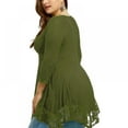 thumbnail image 4 of Womens Plus Size Tunic Tops for Leggings Fall Casual Long Sleeve T-Shirt Swing Loose Fit Blouse Shirts, 4 of 7