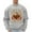 Light Gray, variant on Mens Hoodless Hoodie Sweatshirts Solid Color Crew Neckleter Turkey Pattern Printed Mes Activewear,Khaki,2XL