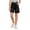 Black-A, variant on Bigetiay Girls Denim Shorts Summer Casual Loose Fit Fashionable Short Pants for Toddler Big Kids Daily Wear, Size 8-9 Years