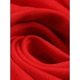 thumbnail image 1 of LUXUR Chemises de Compression pour Hommes Couleur Unie Hauts d'Été Manches Longues T-shirt de Sport T-shirt Décontracté Col Rond T-shirt Muscle Rouge S, 1 of 4