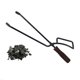 thumbnail image 2 of Botao 1 clip para carbón de barbacoa, clip duradero para carbón de barbacoa, mango de madera ergonómico, pinza para chimenea, abrazadera para carbón, clip para fuego de carbón al a, 2 of 4