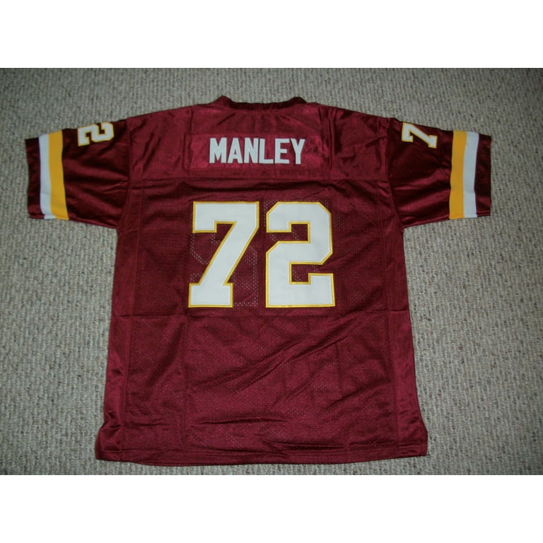 Unsigned Dexter Manley Jersey 72 Washington Stitched Burgundy