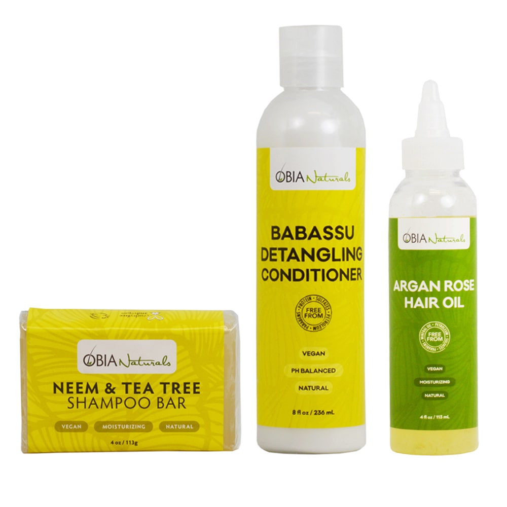 Obia Naturals Neem Shampoo Bar 4oz Babassu Detangling