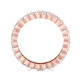 thumbnail image 3 of Trento - Round and Emerald Stacked Eternity Band, 3 of 3