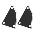 thumbnail image 3 of Placa de cubierta de varilla de guitarra Reemplazo duradero 3 agujeros Práctico para pieza de instrumento de guitarra eléctrica Estilo B Baoblaze Cubierta de varilla, 3 of 8