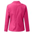 thumbnail image 6 of Gvdentm Blazers for Women Fall Fashion Business Casual Outfits Women's Blazers & Suit Jackets with Pockets Hot Pink,2XL, 6 of 7