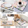 thumbnail image 2 of Coffee Bar Mat Rubber Dish Drying Mat For Kitchen Counter Coffee Mat for Home Bar Gift Kitchen Mat Coffee Bar Accessories Decorative Coffee Shop Chocolate Dish Drying Pad 19.5x12in, 2 of 7