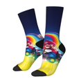 thumbnail image 2 of Saiise Mario Funny Socks Men Women Adults Novelty Graphic Crew Tube Socks Crazy Design Casual Dress Socks for Sports,Running,Travel, 2 of 7